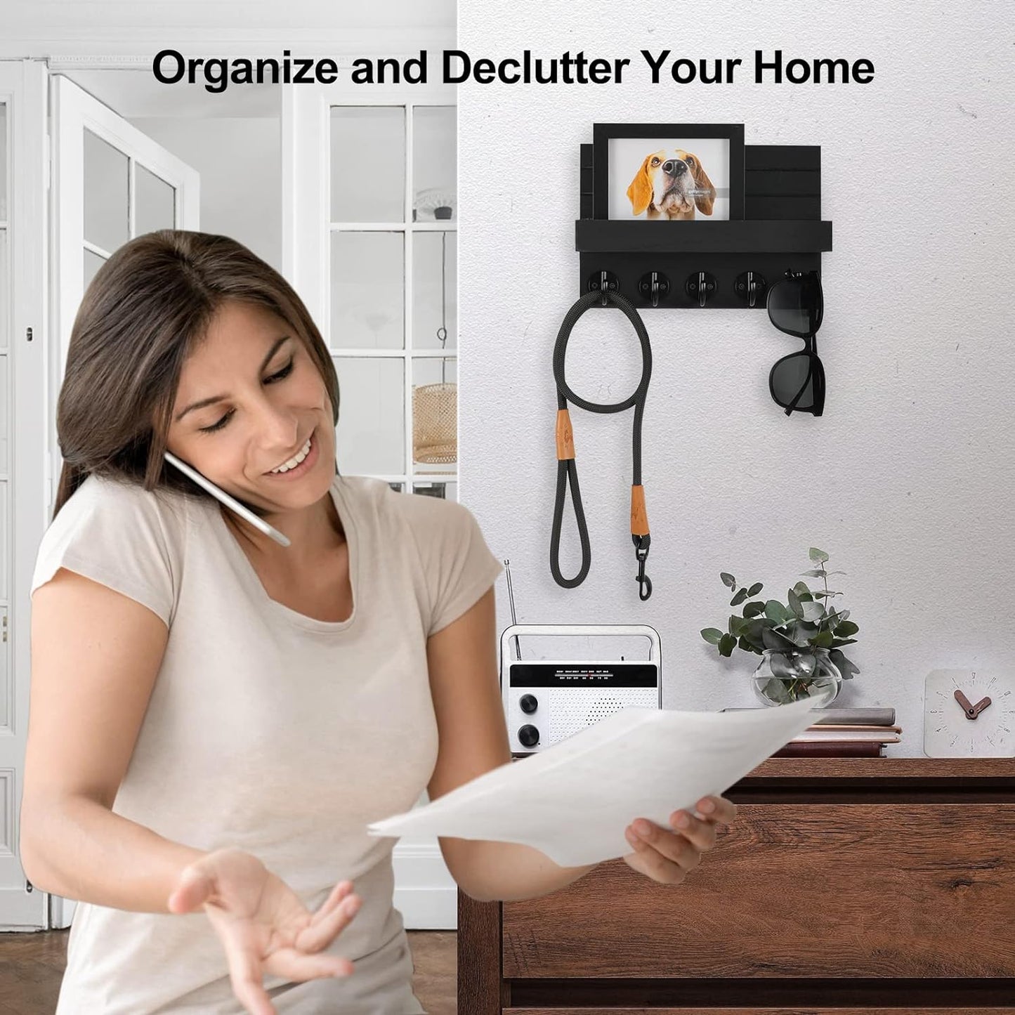  Decorative Wall Key Holder & Mail Organizer – The Perfect Blend of Style & Function