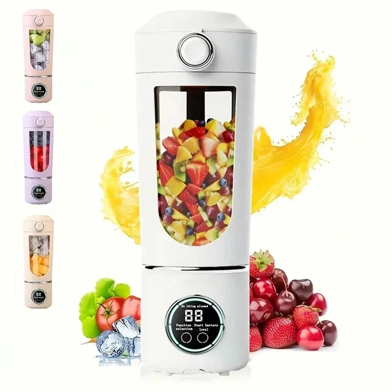 Portable 700ml Rechargeable Blender — 12 Blades | Smoothies, Shakes and Fresh Juice Anywhere