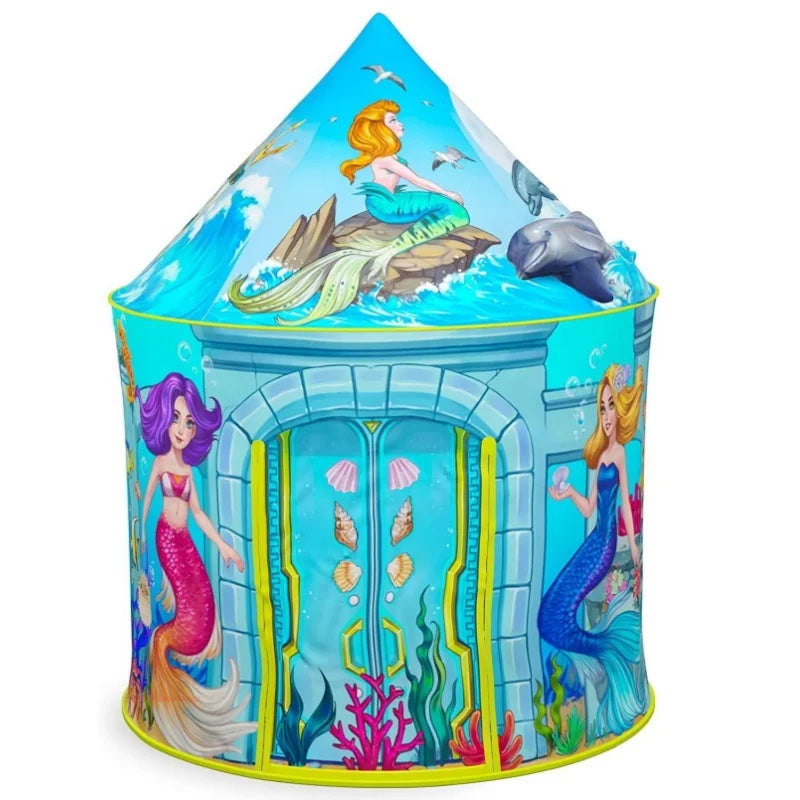 Kids Pop-Up Play Tent – Foldable Indoor Playhouse for Toddlers & Kids, Easy Setup, Imaginative Adventure Tent for Boys & Girls, Lightweight, Portable & Safe