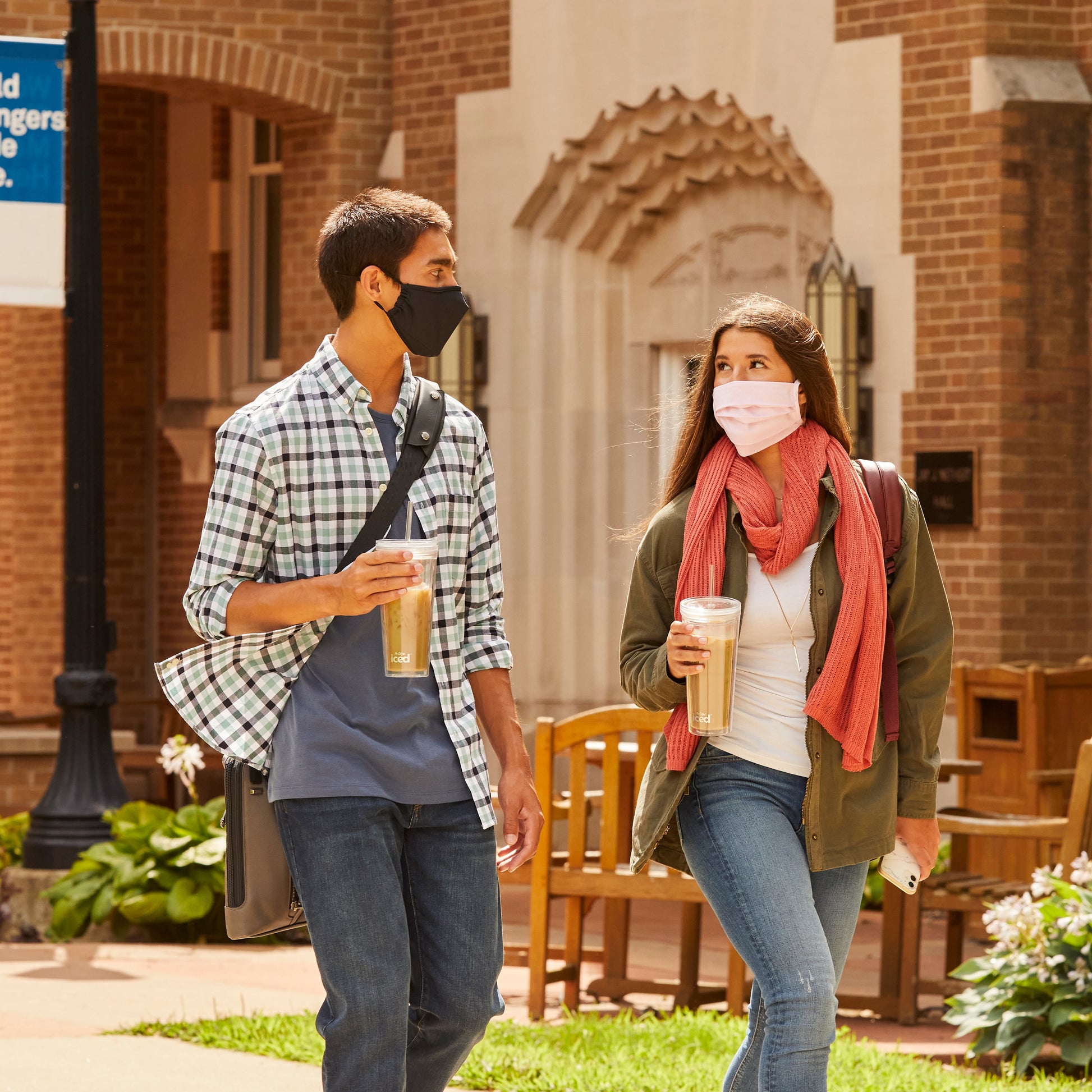 Mr. Coffee Iced Coffee Maker with Reusable Tumbler and Coffee Filter – RapidChill Technology, Never Watered Down, Perfect Iced Coffee in Minutes (Lavender)