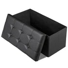 Storage Ottoman Bench Foot Rest Stool for Bedroom Entryway Living Room
