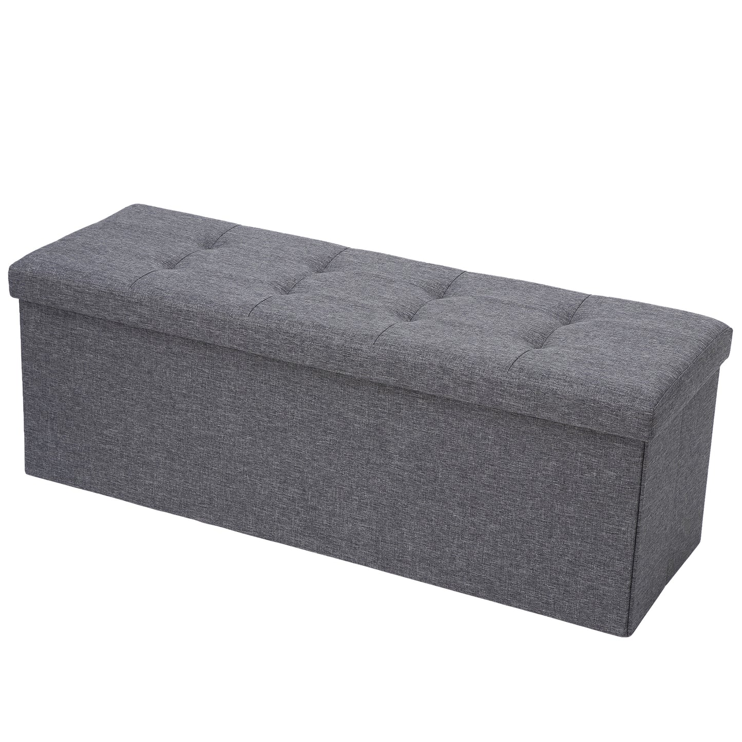 Storage Ottoman Bench Foot Rest Stool for Bedroom Entryway Living Room