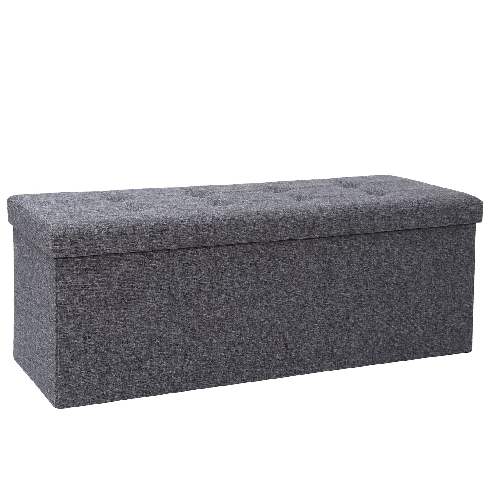 Storage Ottoman Bench Foot Rest Stool for Bedroom Entryway Living Room