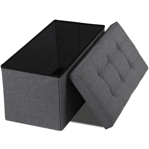 Storage Ottoman Bench Foot Rest Stool for Bedroom Entryway Living Room