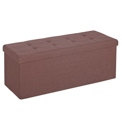 Storage Ottoman Bench Foot Rest Stool for Bedroom Entryway Living Room