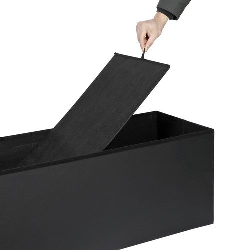 Storage Ottoman Bench Foot Rest Stool for Bedroom Entryway Living Room